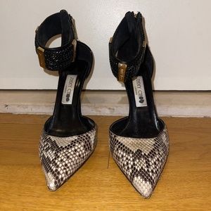 Jimmy Choo Reptile Heel size 38.5